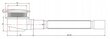 Ristkülikukujuline dušialus Mexen Slim sifooniga 140x70,140x80,140x90,140x100 cm hind ja info | Dušialused | hansapost.ee