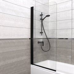 Стенка для ванны Kerra Cristal 1 BL цена и информация | Принадлежности для ванн | hansapost.ee