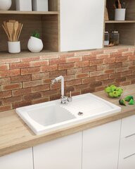 Köögivalamu Deante Lusitano ZCL 611N, White price and information | Kitchen sinks | hansapost.ee