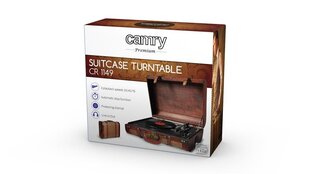 Проигрыватель для пластинок Camry Turntable suitcase CR 1149 цена и информация | Проигрыватели для пластинок, патефоны | hansapost.ee