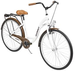 Городской велосипед AZIMUT Classic 28" 2021, белый цена и информация | Azimut Спорт, досуг, туризм | hansapost.ee