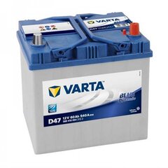 Aku VARTA BLUE 60AH 540A D47 цена и информация | Аккумуляторы | hansapost.ee