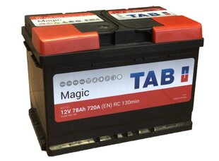 Aku TAB Magic 75Ah 720A цена и информация | TAB Аккумуляторы и зарядные устройства | hansapost.ee