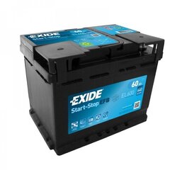 Аккумулятор Exide 60 Ач 640 A EN 12 В цена и информация | Exide Аутлет | hansapost.ee