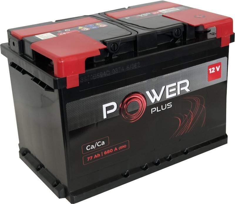Aku Power Plus 77Ah 680A 12V hind ja info | Autoakud | hansapost.ee