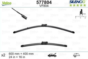 Kojameeste komplekt Valeo Silencio VF804 600/400mm SKODA FABIA price and information | Wipers | hansapost.ee