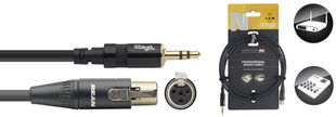 Stagg REAN 3.5mm miniJack TRS AUX - 4pin miniXLR 1.5m цена и информация | Кабели и провода | hansapost.ee