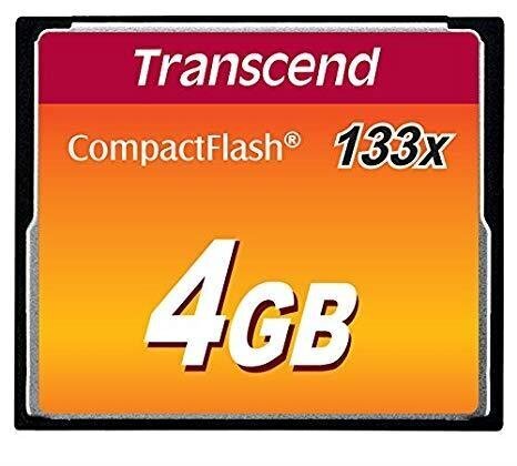 Mälukaart Transcend Compact Flash 4GB/TS4GCF133 цена и информация | Fotoaparaatide mälukaardid | hansapost.ee