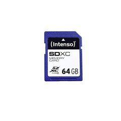 Mälukaart Intenso SDHC 64GB CL10 hind ja info | Intenso Mobiiltelefonid, fotokaamerad, nutiseadmed | hansapost.ee