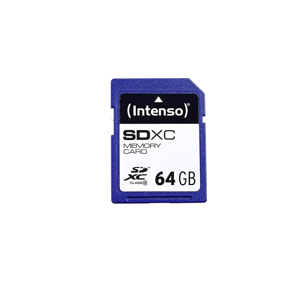 Mälukaart Intenso SDHC 64GB CL10 цена и информация | Fotoaparaatide mälukaardid | hansapost.ee