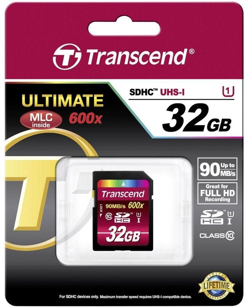 Mälukaart Transcend SDHC 32GB CL10 U1 ULTIMATE цена и информация | Fotoaparaatide mälukaardid | hansapost.ee