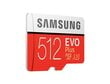 Samsung EVO PLUS 512GB MicroSD adapteriga (MB-MC512HA/EU) цена и информация | Fotoaparaatide mälukaardid | hansapost.ee