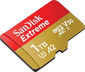 SanDisk Extreme MicroSDXC 1 TB (+ SD adapter) цена и информация | Карты памяти | hansapost.ee