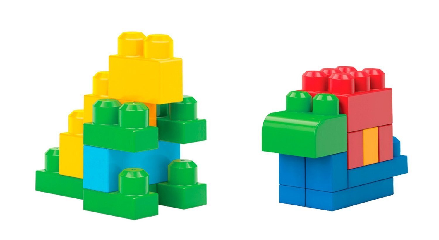 Klotsid kotiga Mega Bloks®, 80-osaline, DCH63 hind ja info | Beebide mänguasjad | hansapost.ee