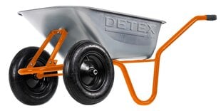 Käru DETEX D12 kaks ratast 100 L profi hind ja info | Aiakärud | hansapost.ee