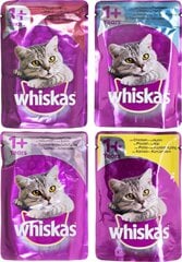 Whiskas набор консервов для кошек, 40x100 г цена и информация | Кошачьи консервы | hansapost.ee