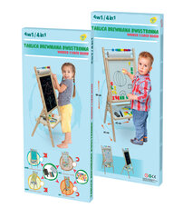 Двусторонняя магнитная доска для рисования с рулоном бумаги 3toysm, OPN цена и информация | Развивающие игрушки для детей | hansapost.ee