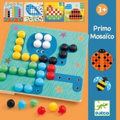 Мозаичная игра - Маленькие животные, Djeco DJ08140 цена и информация | Развивающие игрушки для детей | hansapost.ee