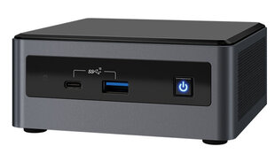 Intel NUC NUC10i7FNHN UCFF i7-10710U 1.1 GHz, Windows 10, 64-bit hind ja info | Lauaarvutid | hansapost.ee