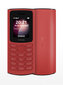Nokia 105 4G Dual-SIM, punane цена и информация | Telefonid | hansapost.ee