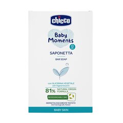 Seep Chicco Baby Moments, 100 g hind ja info | Laste ja ema kosmeetika | hansapost.ee