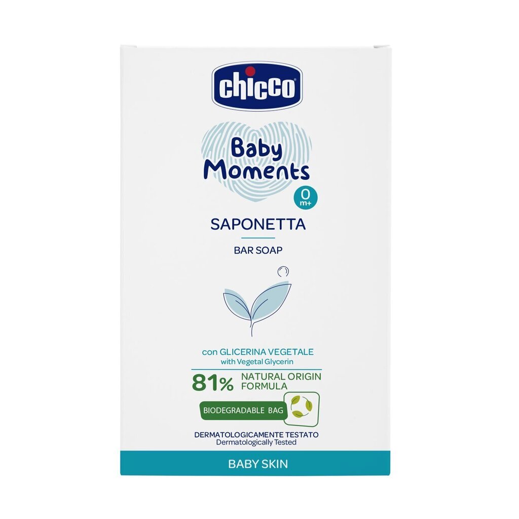 Seep Chicco Baby Moments, 100 g hind ja info | Laste ja ema kosmeetika | hansapost.ee