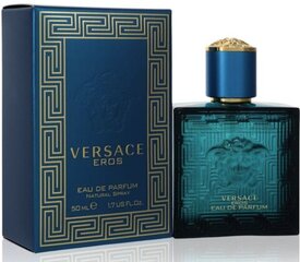 Parfüüm Versace Eros Pour Homme EDP meestele, 50 ml price and information | Parfüümid meestele | hansapost.ee