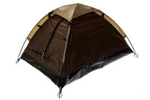 Telk Atom Outdoors 2-kohaline, pruun hind ja info | Telgid | hansapost.ee