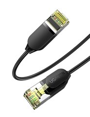 Сетевой кабель UGREEN NW149, Ethernet RJ45, Cat.7, FTP, 3 м (черный) цена и информация | Кабели и провода | hansapost.ee