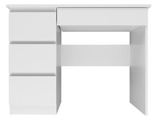 Письменный стол Mijas, левый, белый цена и информация | Компьютерные, письменные столы | hansapost.ee