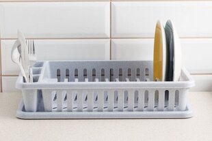 Сушилка для посуды 26,5x42x8,8cм, бежевая цена и информация | ДЕРЖАТЕЛЬ ДЛЯ БУМАЖНЫХ ПОЛОТЕНЕЦ BERLINGER HAUS BH-1609 | hansapost.ee
