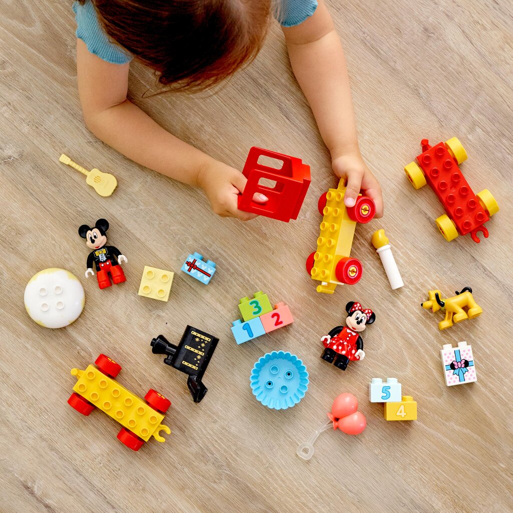 10941 LEGO® DUPLO Disney Miki ja Minnie sünnipäevarong цена и информация | Klotsid ja konstruktorid | hansapost.ee