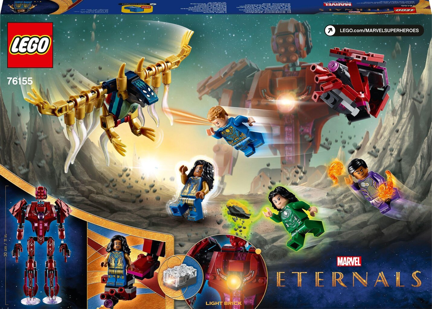 76155 LEGO® Super Heroes Arishemi varjus hind ja info | Klotsid ja konstruktorid | hansapost.ee