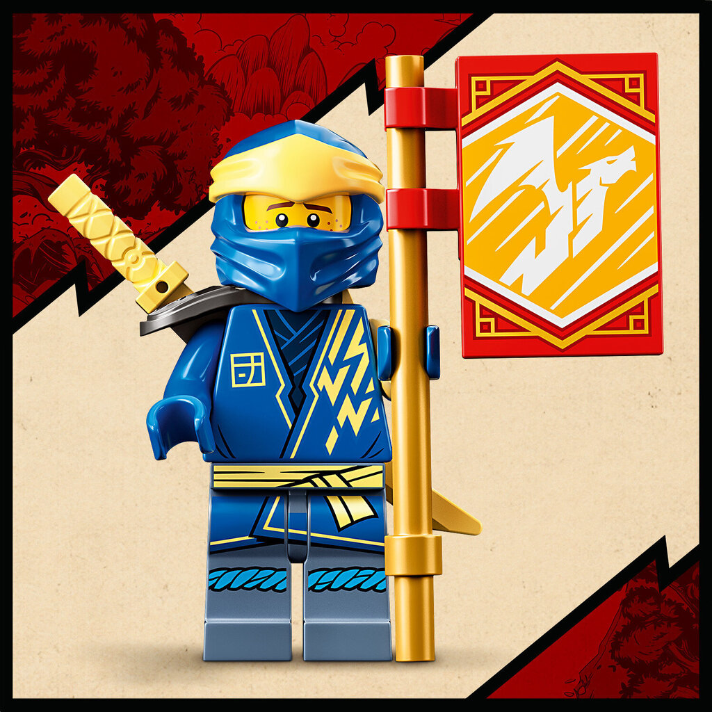 71760 LEGO® NINJAGO Jay äikese draakon цена и информация | Klotsid ja konstruktorid | hansapost.ee