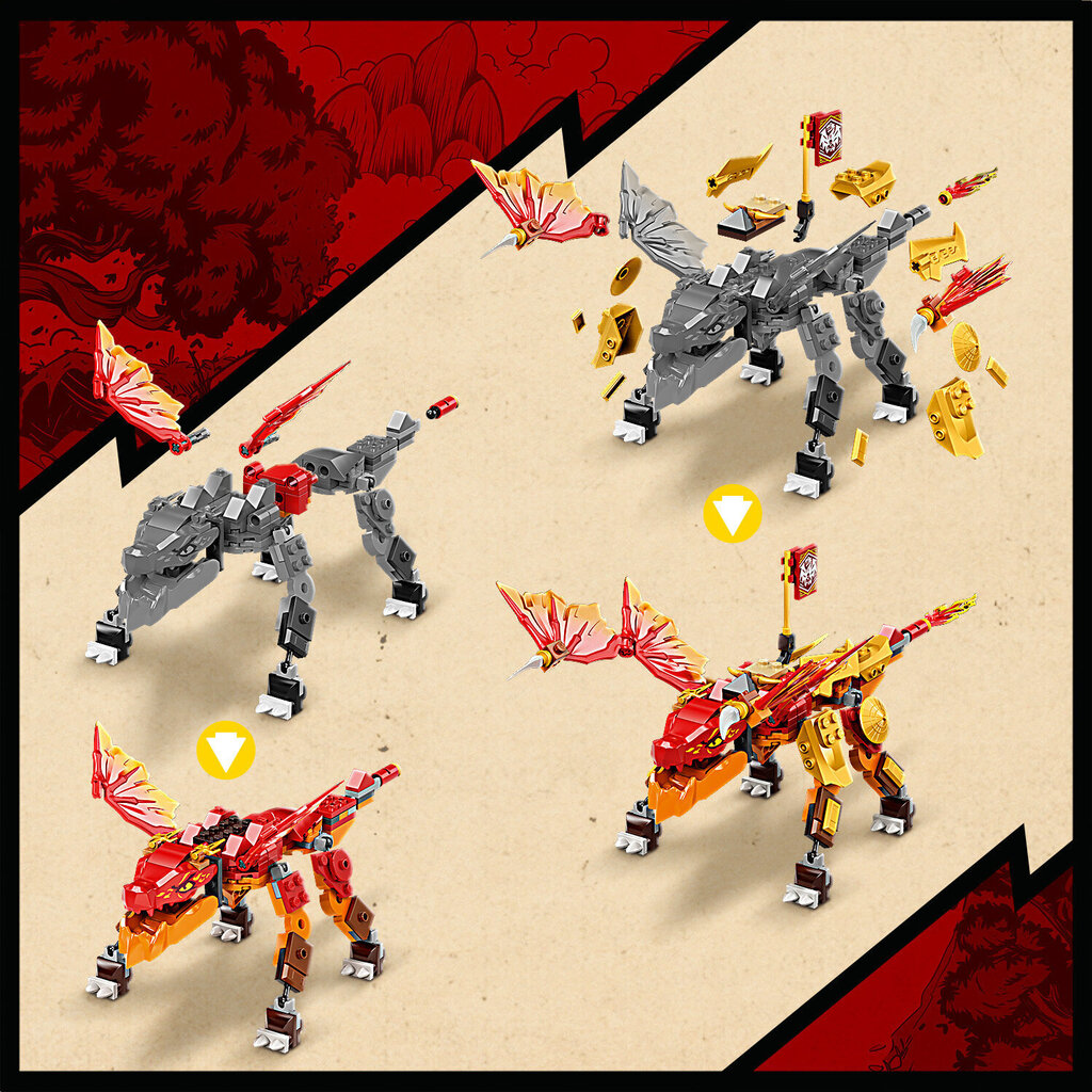 71762 LEGO® NINJAGO Kai tule draakon hind ja info | Klotsid ja konstruktorid | hansapost.ee