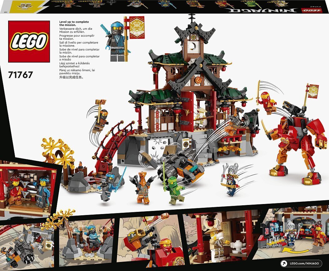 71767 LEGO® NINJAGO Ninja koolituse pühamu hind ja info | Klotsid ja konstruktorid | hansapost.ee