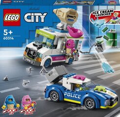 60314 LEGO® City Police Погоня полиции за грузовиком с мороженым цена и информация | Конструкторы и кубики | hansapost.ee