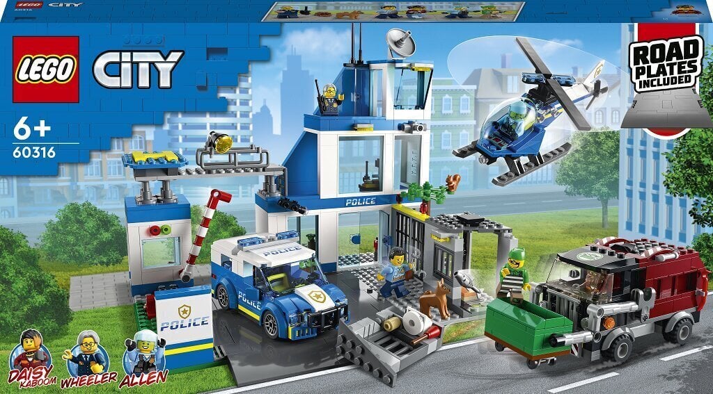 60316 LEGO® City Politseijaoskond цена и информация | Klotsid ja konstruktorid | hansapost.ee