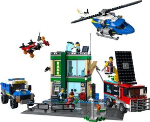 60317 LEGO® City Politsei tagaajamine pangas цена и информация | Конструкторы и кубики | hansapost.ee