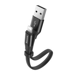 Baseus Nimble, USB / Lightning, 0,23 м цена и информация | Кабели для телефонов | hansapost.ee