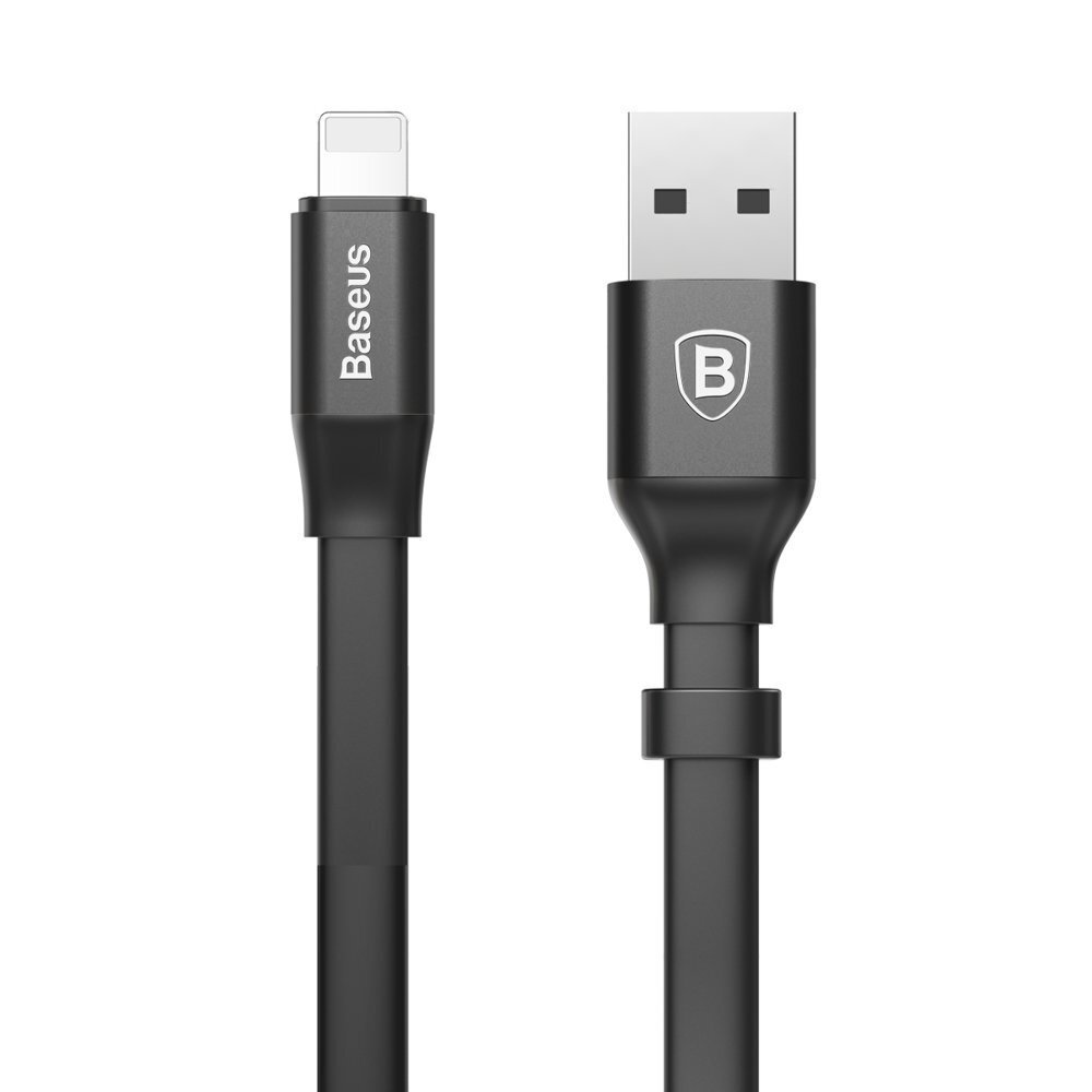 Baseus Nimble, USB / Lightning, 0,23 m цена и информация | Mobiiltelefonide kaablid | hansapost.ee