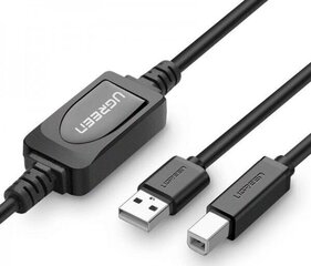 Кабель Ugreen, 0.1 м, USB2.0 UGR407BLK цена и информация | Кабели для телефонов | hansapost.ee