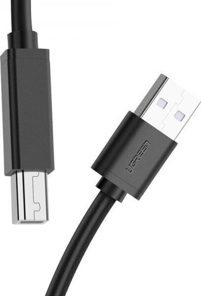 Aktiivne printerikaabel USB 2.0 A-B UGREEN US122, 10 m, must цена и информация | Mobiiltelefonide kaablid | hansapost.ee