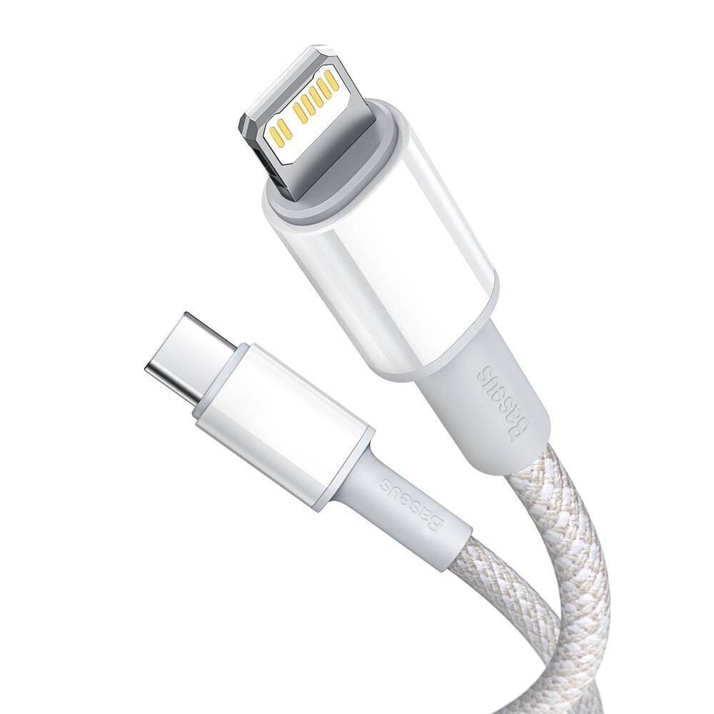 Kaabel Baseus USB Type C - Lightning 20 W, 2 m 6953156231955 hind ja info | Mobiiltelefonide kaablid | hansapost.ee