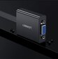 Ugreen HDMI - VGA micro USB adapter hind ja info | USB adapterid ja jagajad | hansapost.ee