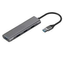 Adapter USB 3.0 - 4 x USB 3.0 hind ja info | USB adapterid ja jagajad | hansapost.ee
