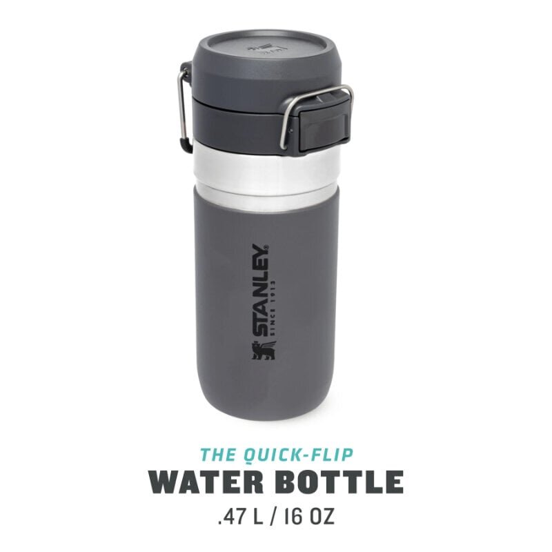 Termospudel The Quick Flip Water Bottle Go 0,47 l, hall цена и информация | Termosed ja termokruusid | hansapost.ee