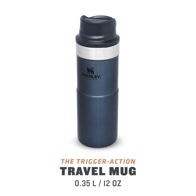 Termokruus The Trigger-Action Travel Mug Classic 0,35 l, sinine цена и информация | Termosed ja termokruusid | hansapost.ee