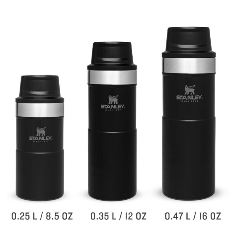 Termoskruus The Trigger-Action Travel Mug Classic 0.35 l, must matt цена и информация | Termosed ja termokruusid | hansapost.ee