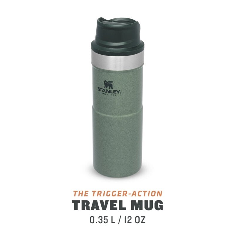 Termoskruus The Trigger-Action Travel Mug Classic 0.35 l, roheline цена и информация | Termosed ja termokruusid | hansapost.ee